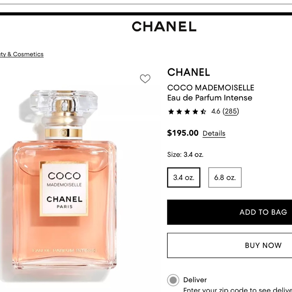 - Last one - Chanel Coco Mademoiselle Perfume